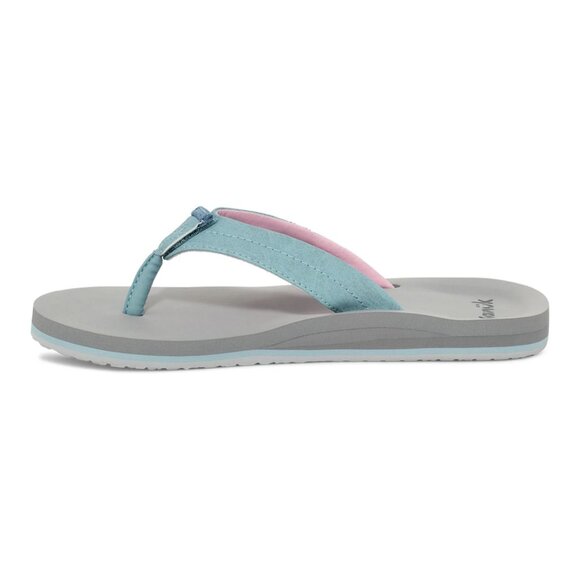 Sanuk Ziggy Switchfit Women's flip flop sandal New size 6 blue - Picture 3 of 6